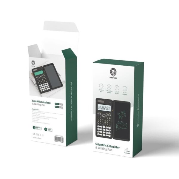 ماشین حساب به همراه پد یادداشت گرین لاین مدل Scientific Calculator