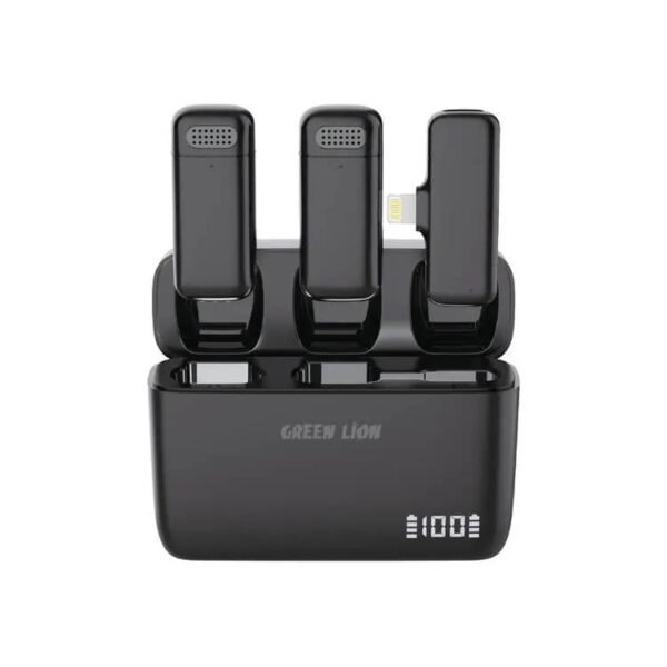 میکروفن یقه ای گرین لاین مدل Duo Cast Lightning