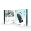 green mini finger print padlock