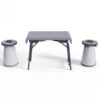 میز PORODO COMPACT PORTABLE OUTDOOR TABLE SET - Image 2
