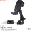 استند PORODO 3 IN 1 CAR MOUNT WATCH & EARBUDS CHARGING - Image 4