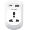 آداپتور Porodo Universal AC Socket EU Plug Adapter - Image 4