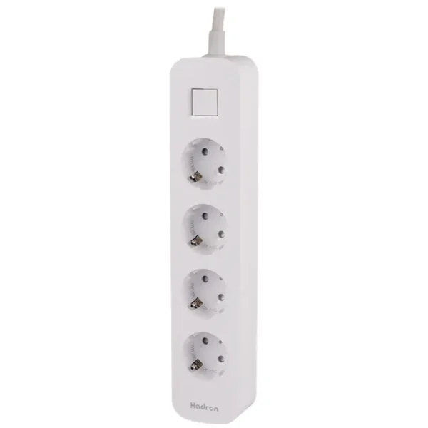 سه راهی سیار Hadron P24 Overload Protected PowerStrip